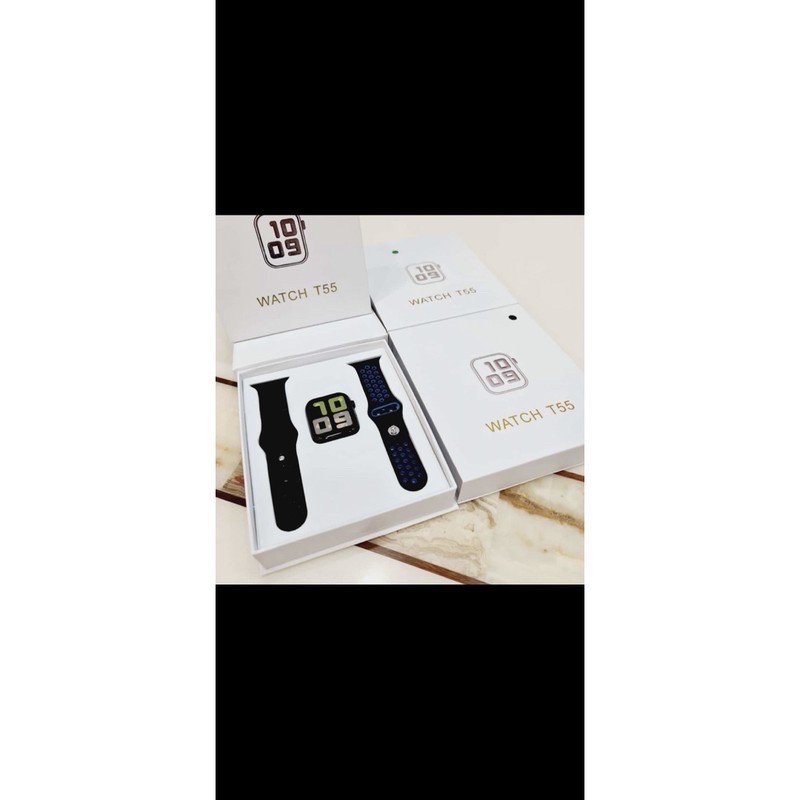 Smartwatch T500 Smartwatch T500 SWT500 COD-T55 Hitam-Biru