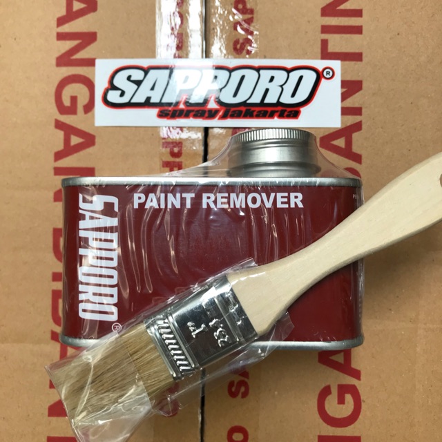 PENGELUPAS CAT / PAINT REMOVER SAPPORO (bonus kuas)