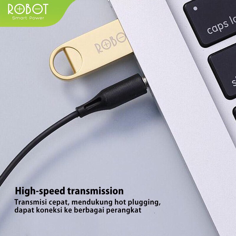 ROBOT RF 4GB,8GB,16GB,32GB Gold Flashdisk FlashDrive USB High Transmission - Garansi 1 Tahun