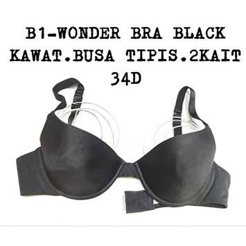 WONDER BRA BLACK