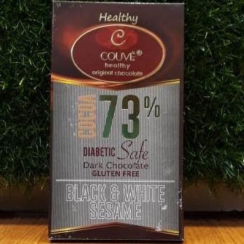 

*Ready Stock* ↣ Couve Healthy Orinal Chocolate Black & White Sesame Gluten Free 73% Diabetic Safe ➫