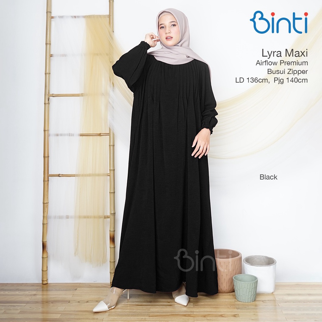 GAMIS JUMBO LYRA MAXI LD 136 original produk berlebel binti