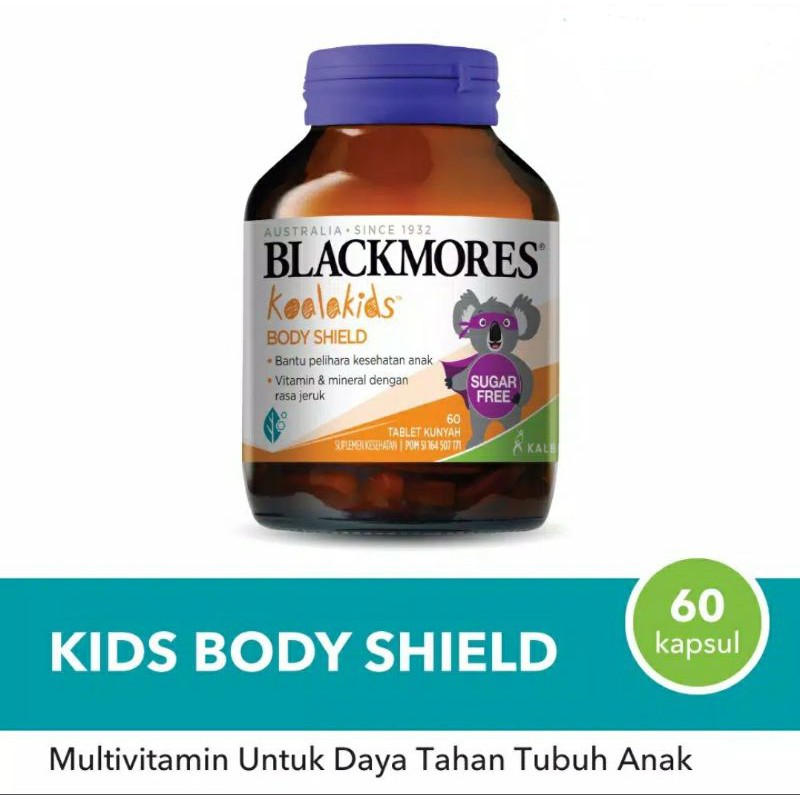 BLACKMORES Kids Body Shield (60) /Daya tahan tubuh