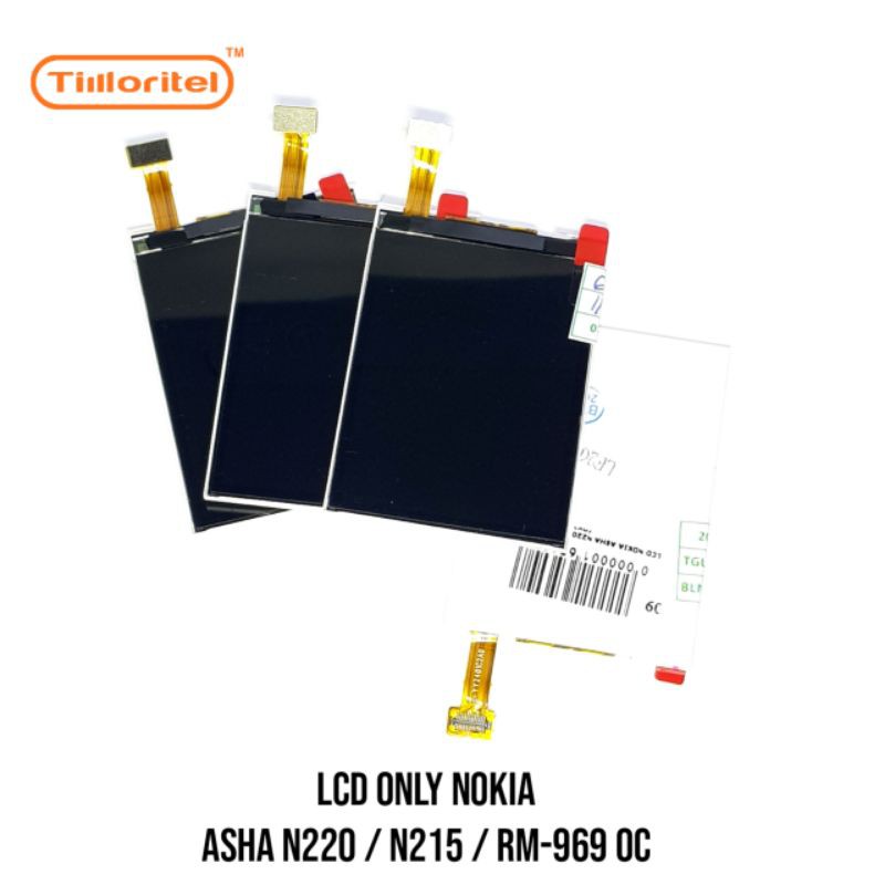 LCD ONLY NOKIA ASHA N220 / N215 / RM969 OC