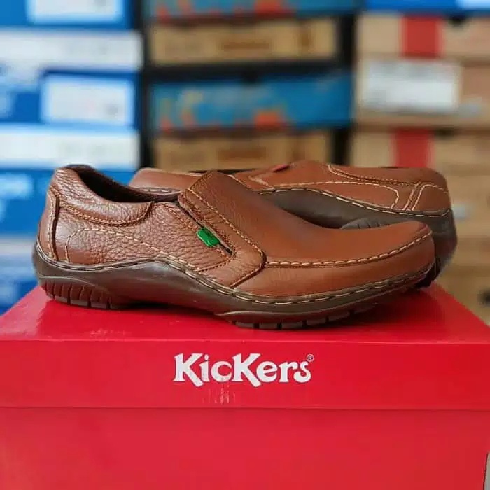 Sepatu Casual Pria Kulit Kickers 070 Kulit Asli / Sepatu Kulit Asli / Sepatu Formal Santai/ Sepatu Kerja