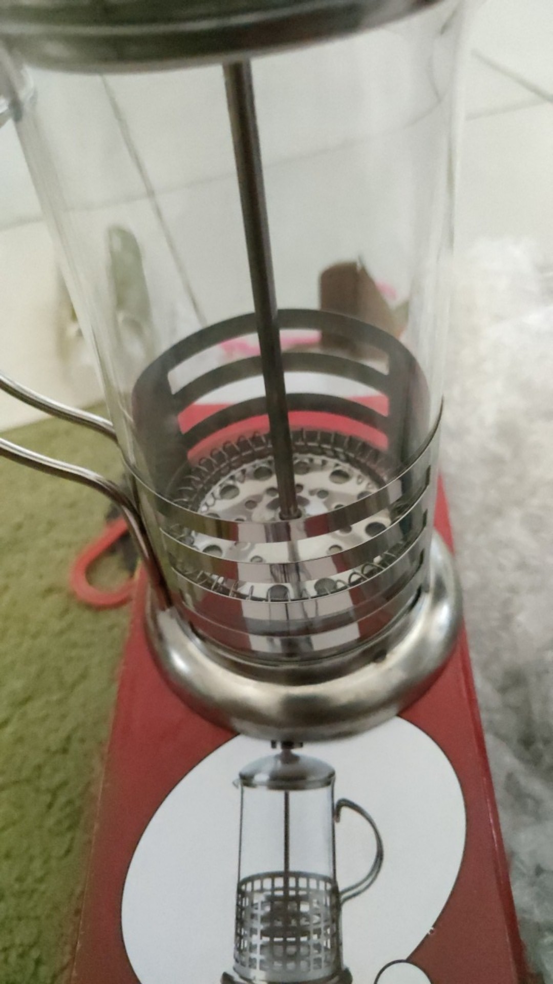 French Press Plunger Coffee Maker Alat Pembuat Peralatan Teko Seduh Kopi Filter Stainless Steel