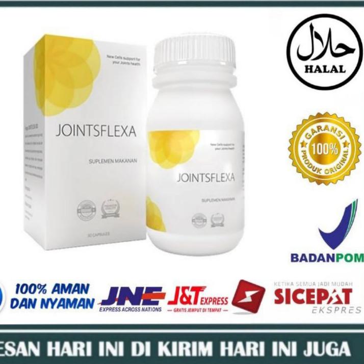 « JOINTSFLEXA ASLI 100% ORIGINAL  SENDI TULANG OTOT NYERI KAKU Ready