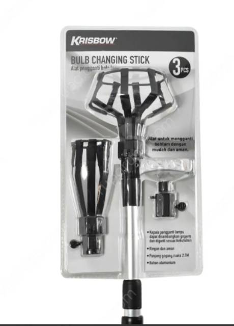 MaxB changing bulb lamp, alat pengganti bohlam lampu 270 cm