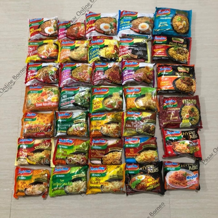 Indomie Mie Instan Kuah Semua Rasa All Varian