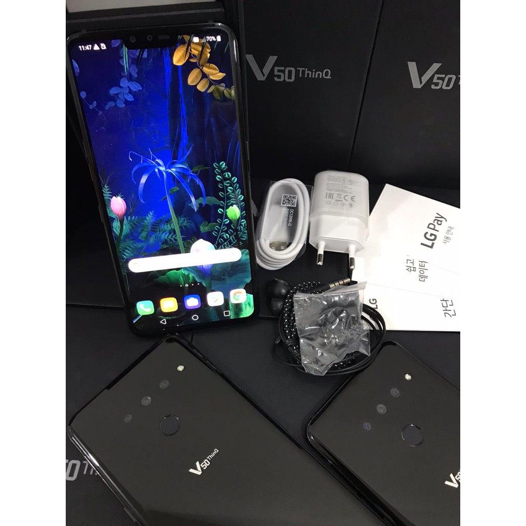 Lg V50 Thinq 5g 128 Gb Ram 6 Gb Fullset V 50 5 G 6gb 128gb Cod Jakbar Shopee Indonesia