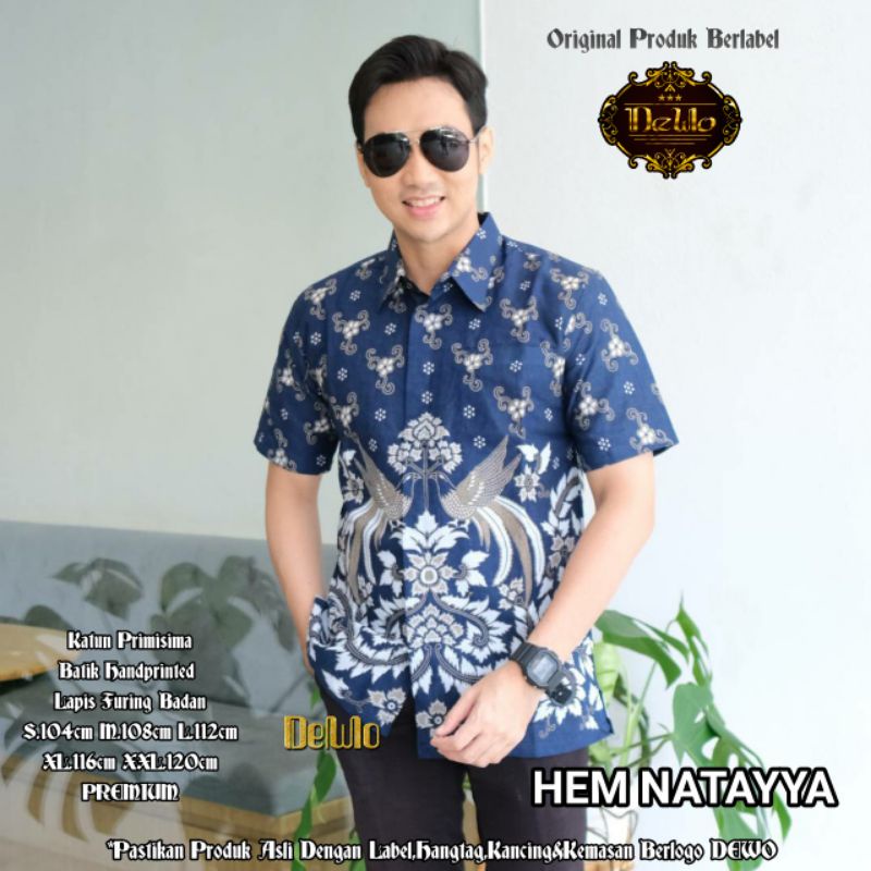 HEM BATIK LENGAN PENDEK FURING