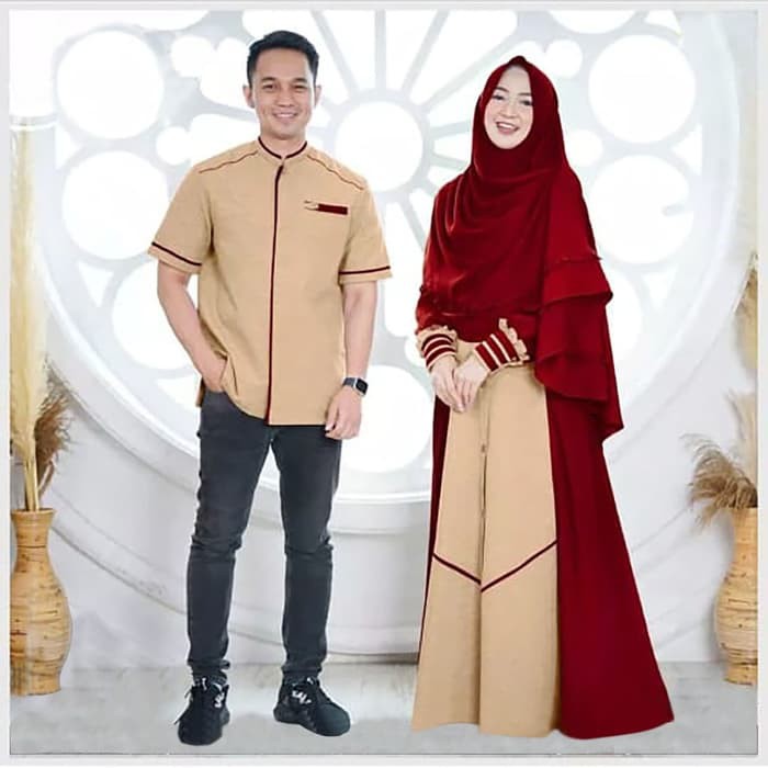 BAJU GAMIS COUPLE TERBARU / BAJU GAMIS COUPLE NIZAR