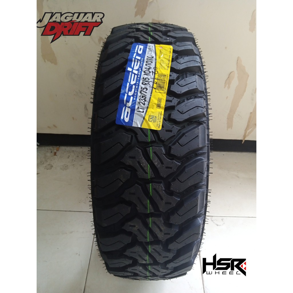 Ban Mobil Ring 15 Accelera M/T 235/75 R15 Ban Mobil OFF-ROAD LapanganTerbaik