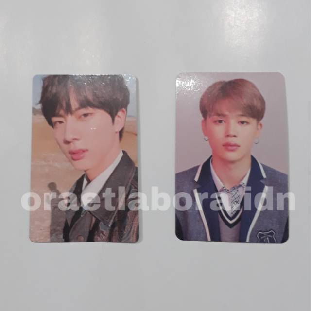 JIN PC LY : Tear Y ver & JIMIN PC LY : Answer L ver