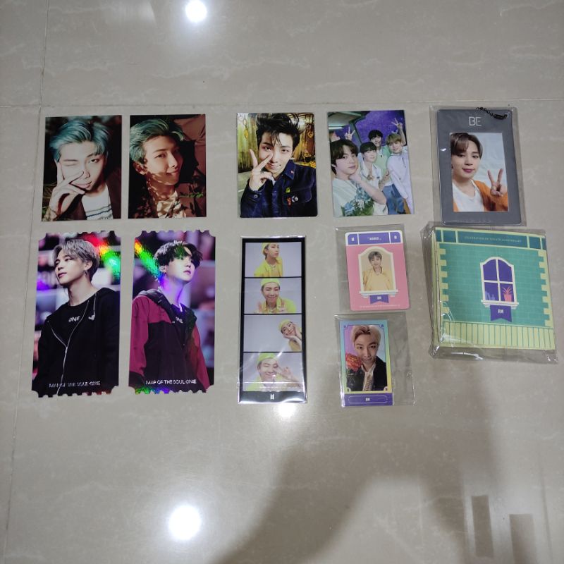 Holo Photo Ticket MOTS ON E DVD Jimin Suga