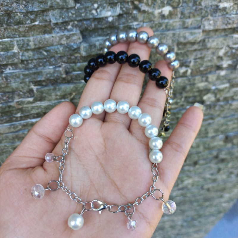 Gelang Rantai Mutiara Gelang Variasi Gelang Simple