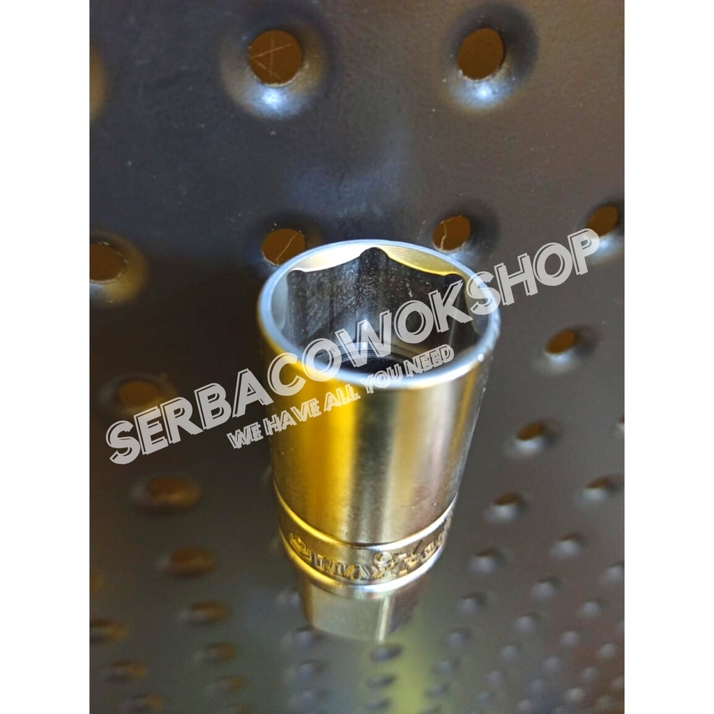 Maxpower Kunci Busi Mata Sock Busi 1/2 x 21 mm Spark Plug Termurah Berkualitas