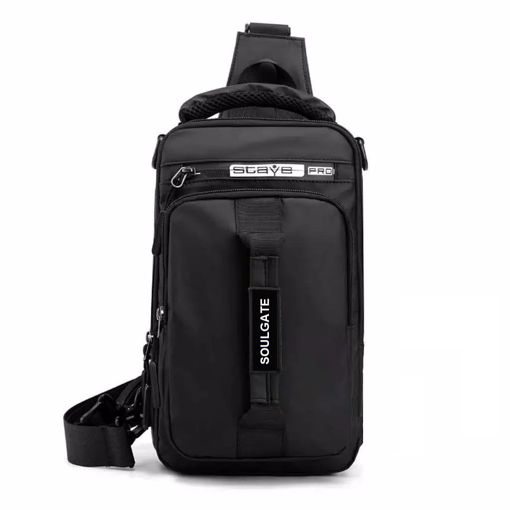 WAISTBAG SOULGATE SLING BAG S-PRO (Bisa Ransel) PUSHOP AUTHENTIC