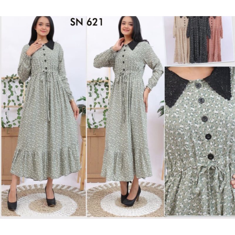 MIDI DRESS BUNGA BY AYURA