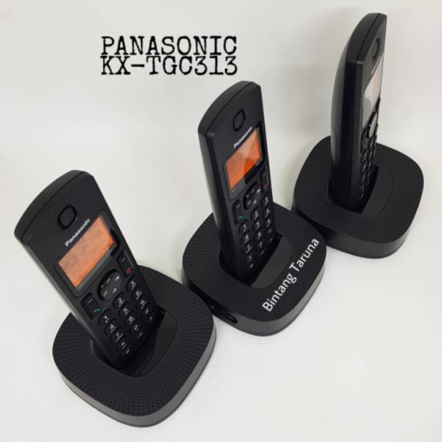 Telepon Wireless Panasonic KX-TGC313 Wireless Phone Panasonic TGC313