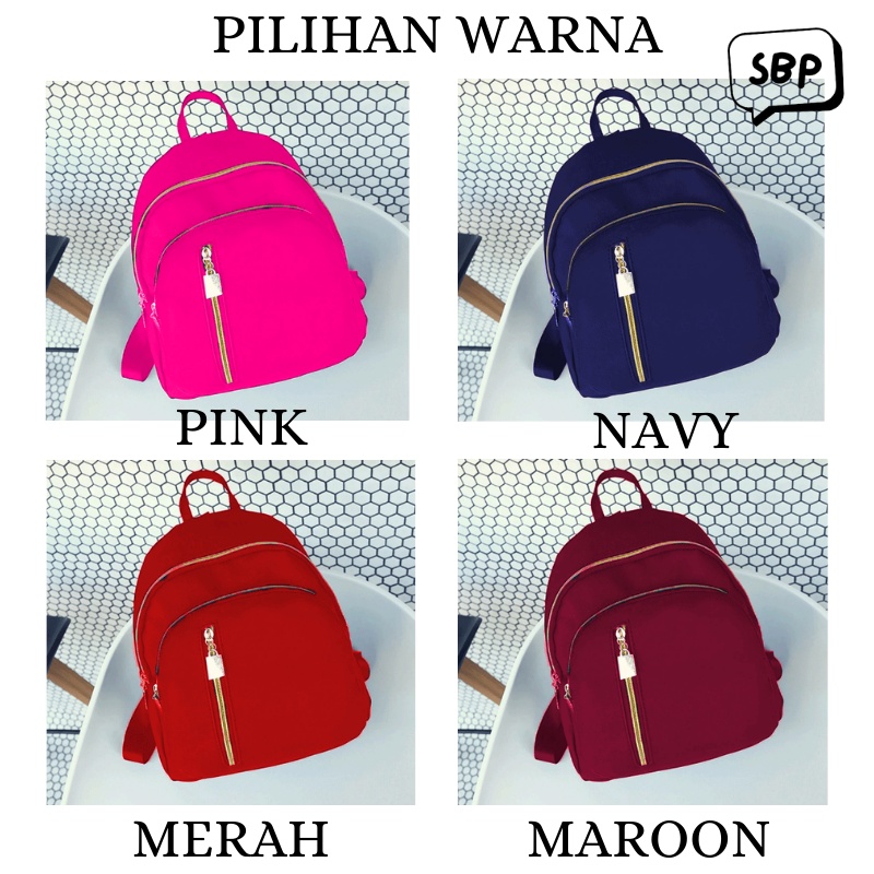 Tas Ransel Mini Backpack Lucu Wanita Model Terbaru 2022