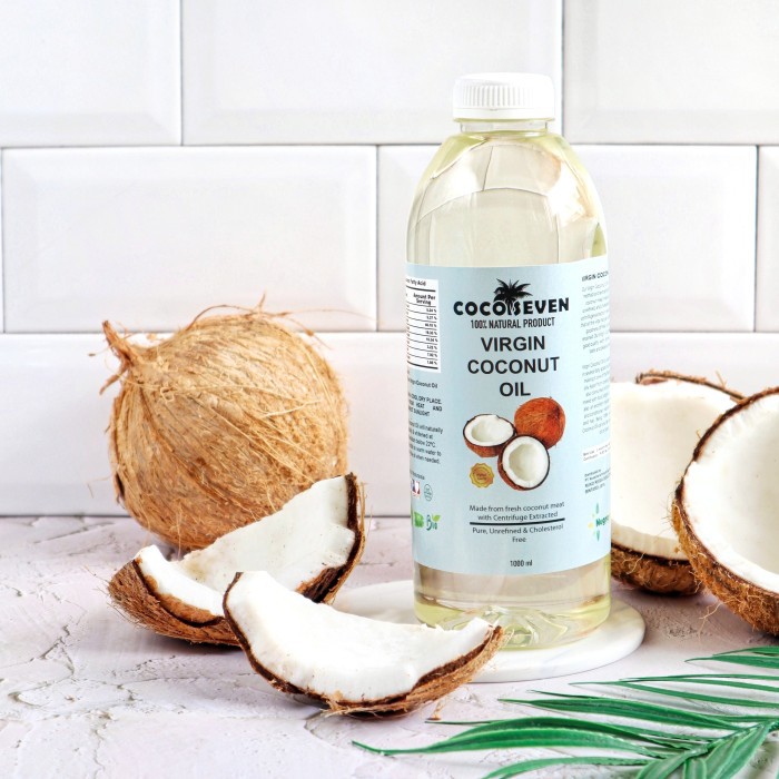 

VCO virgin coconut oil COCOSEVEN