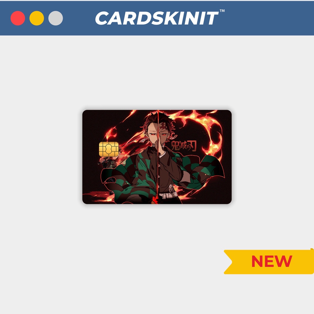 

Demon Slayer | Card Skin It ( Sticker Skin Card / Stiker Skin Kartu ATM )