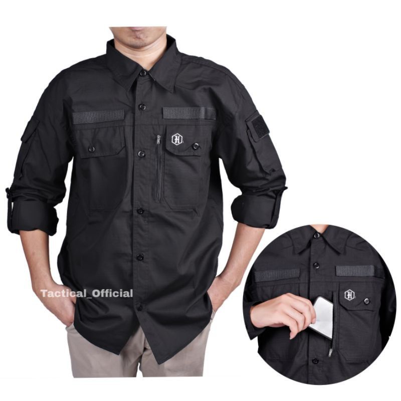 kemeja tactical HEXAGON BIG SIZE