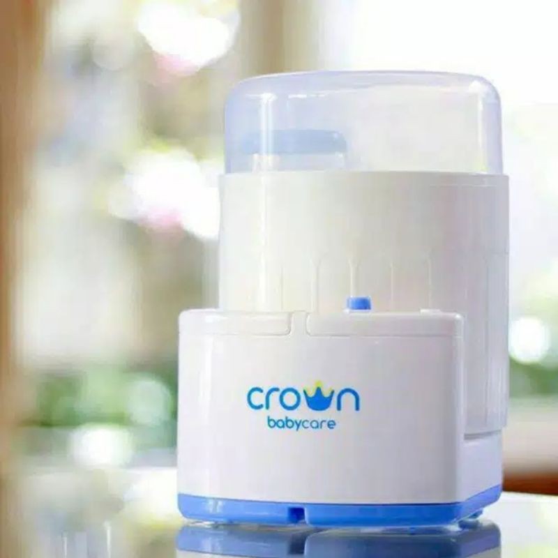 CROWN Steril botol susu/Steam Sterilizer 3 Bottle