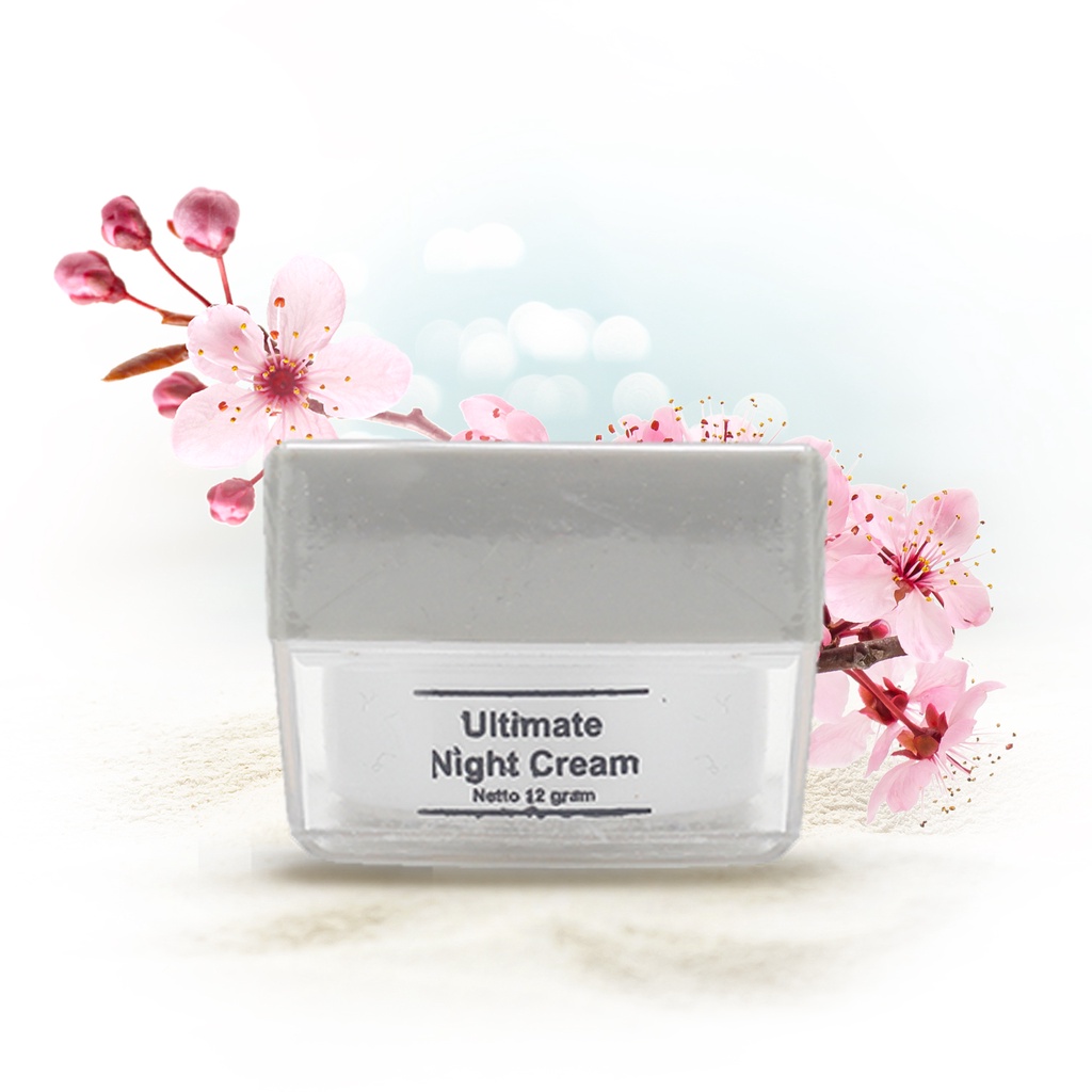 MS GLOW Ultimate Night Cream, Pencerah Wajah MS GLOW, Penghilang Flek Wajah MS GLOW