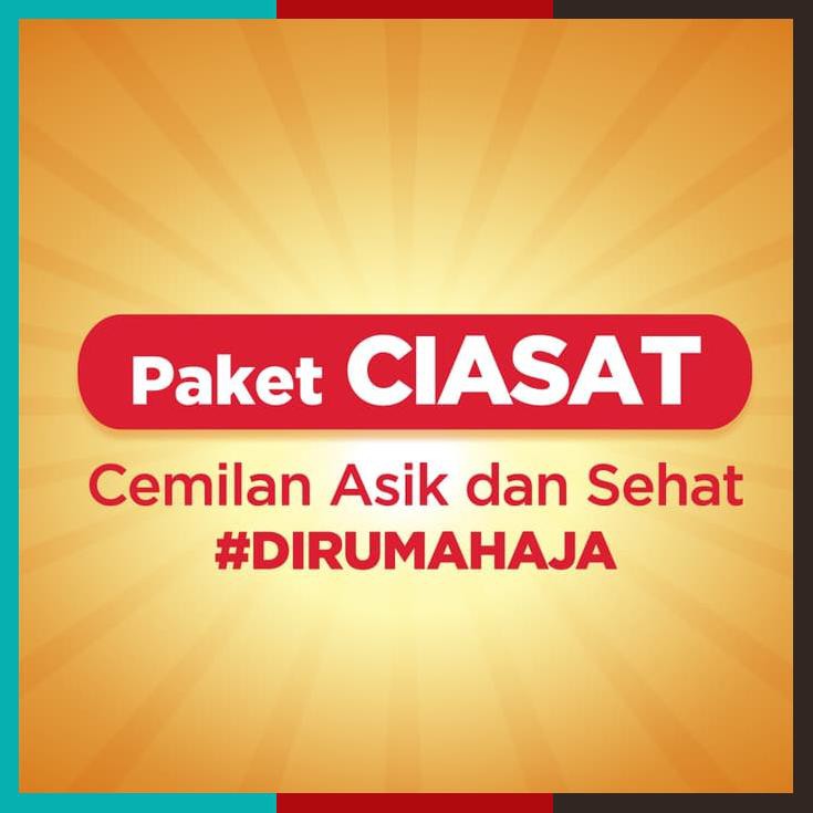 

Ciasat Cemilan Asik Dan Sehat