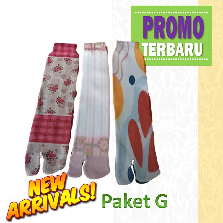 Kaos Kaki Jempol motif Muslimah Printing Panjang