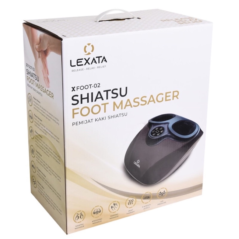 Lexata Shiatsu 3D Foot Massager Alat Pemijat Kaki