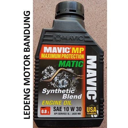 Oli Mavic Scooter Matic 10w30 SL jaso MB Motor Matik 800ml