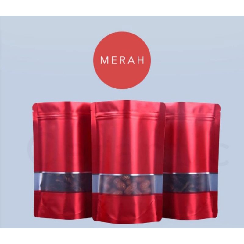 

Standing Pouch Kombinasi Plastik Aluminium Foil (10x17) dan (12x20) - Premium