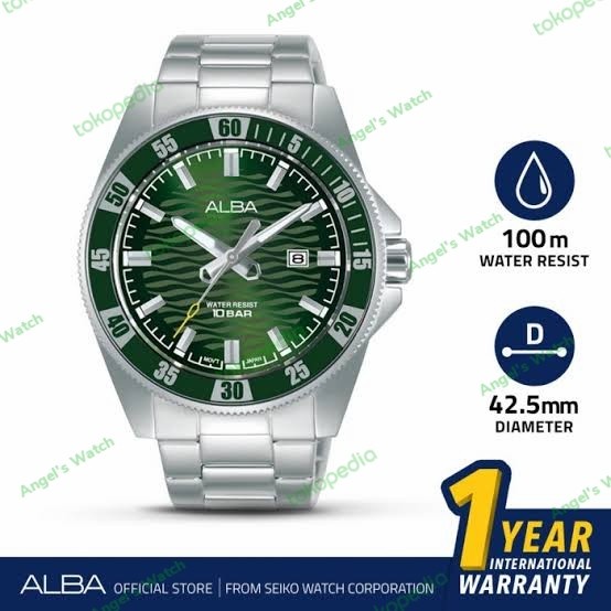 Jam Tangan Pria Alba Active AG8L87 Original resmi AG8L87X1