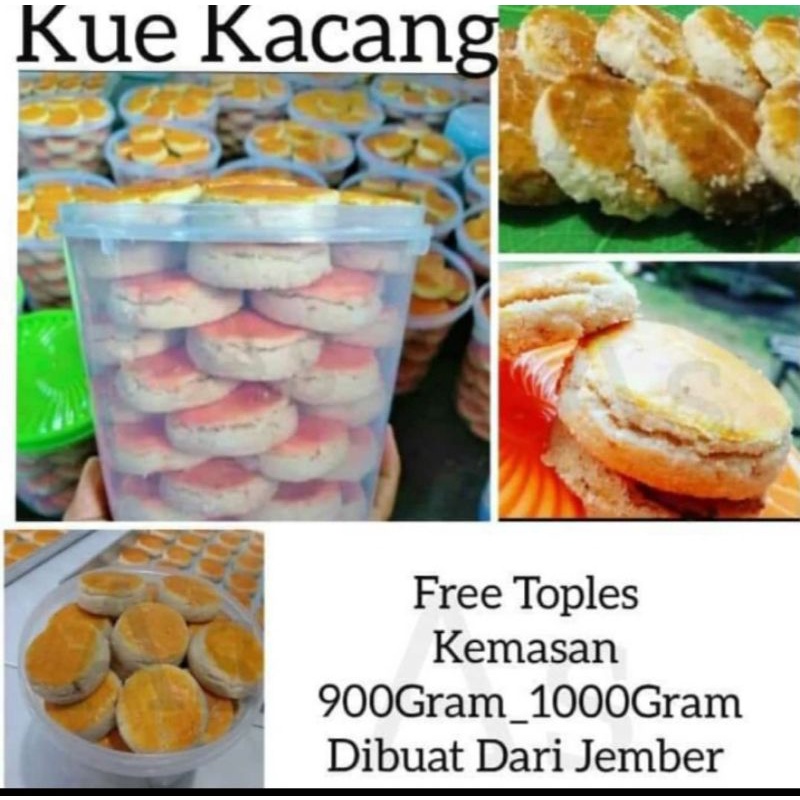 

Kue Kacang Original Aseli Jember isi 50