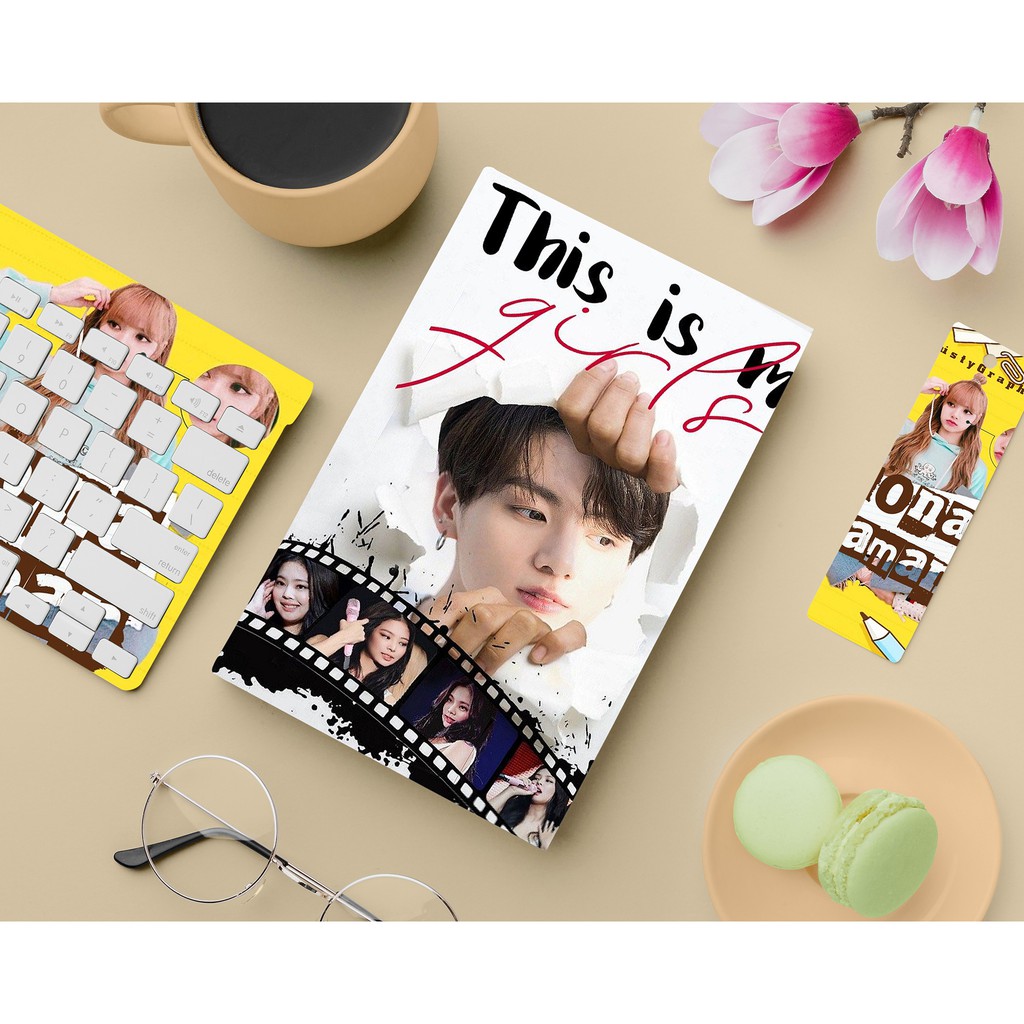 

THIS IS MY GIRL BUKU TULIS DIARY Aesthetic Hard Cover Buku Catatan / Agenda / KPOP KOREA LUCU
