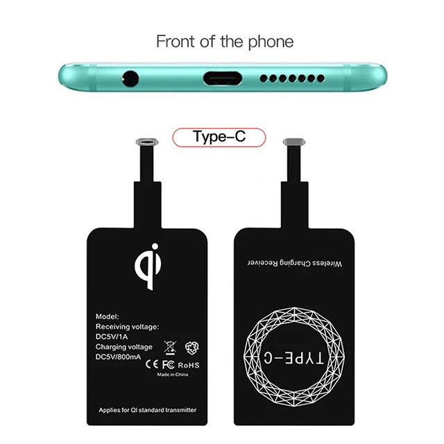 [RO ACC] RECEIVER WIRELESS CHARGING / RECEIVER SMART WIRELESS CHARGING ALL TIPE HP