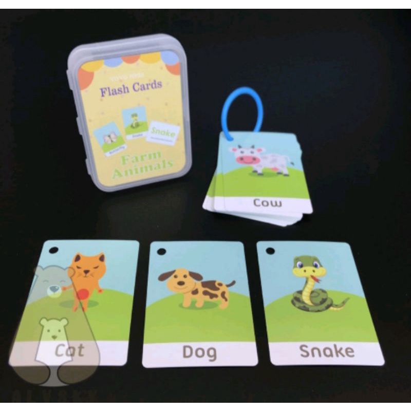

Flash Card / Kartu Pintar Edukasi Anak / Flashcard