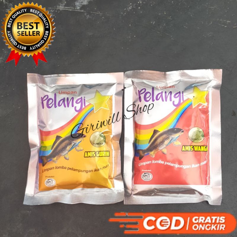umpan pelangi kang ito amis wangi amis gurih