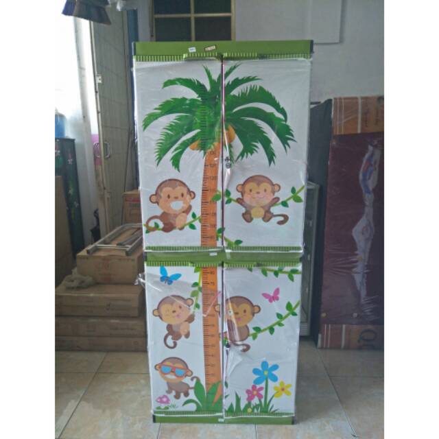 Lemari plastik akako LP2P(bebas ongkir)