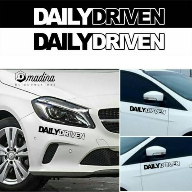 

Stiker Dailydriven