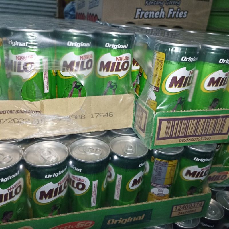 

Milo Original Kaleng 1 Dus Isi 24