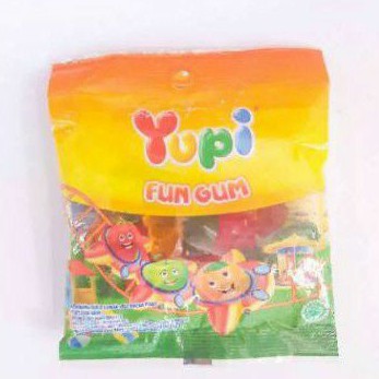 

Yupi FUN GUM permen GUMMY 45gr...