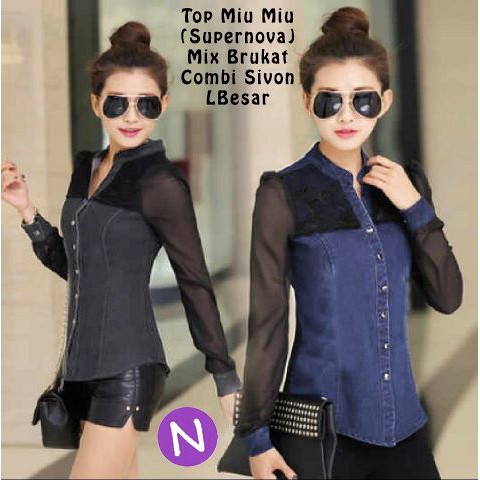 BLOUSE  5143- miu miu Spesial