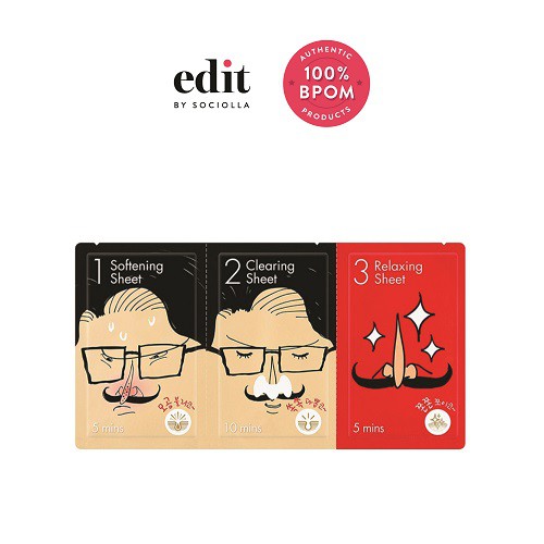 

COSRX Blackhead Remover Mr.RX Kit- Size: 3 sheet (8gr) - Edit by Sociolla