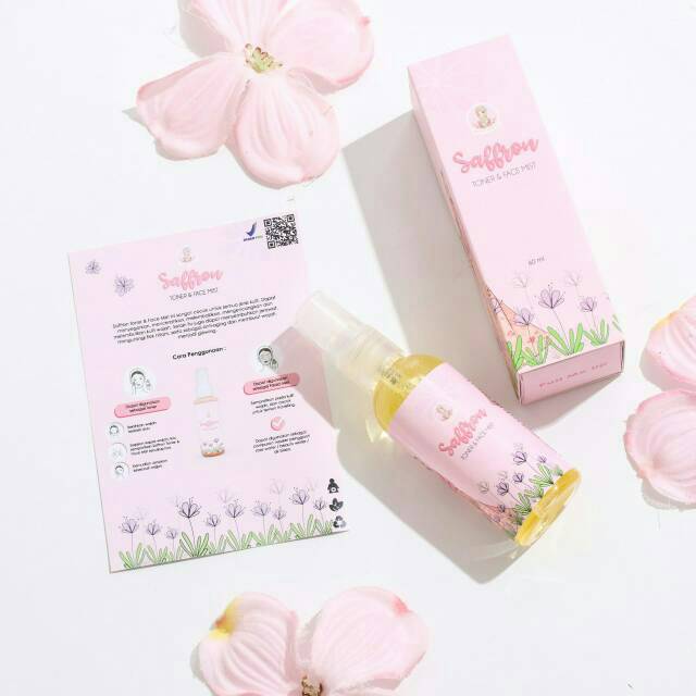 [Bisa COD] Saffron Toner & Face Mist (BPOM) || Saffron 2IN1 || Toner Bunga Saffron