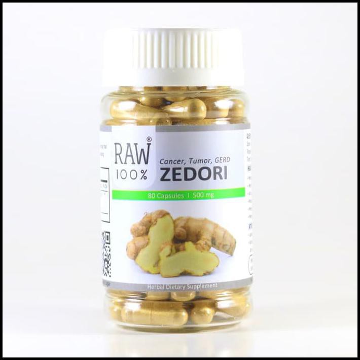TERBUKTI MANJUR RAW 100 - ZEDORI / CANCER, TUMOR, CYST, GERD, BLOATING