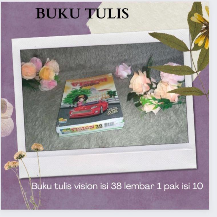 

COD buku tulis vision isi 38 lembar (ART. H66)